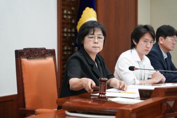 제322회 임시회 행정복지위원회 안건회의