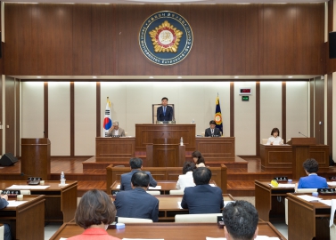  제242회 은평구의회 임시회 제2차 본회의_폐회