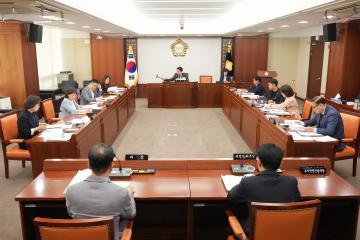 제307회 은평구의회 제1차 정례회 재무건설위원회 안건심사