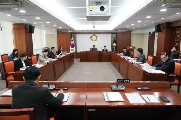 제321회 은평구의회 임시회 재무건설위원회 안건심사