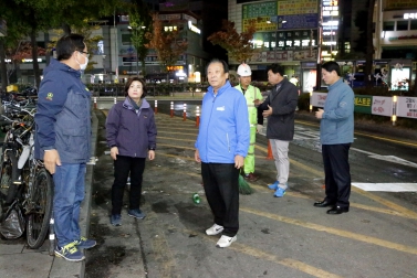 은평구의회 의장단 현장회의(연신내)