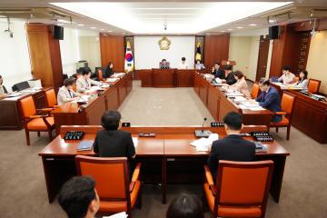 제309회 은평구의회 임시회 재무건설위원회 안건심사