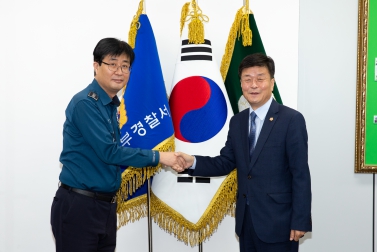 유관기관 격려 방문(서부경찰서, 은평경찰서)이 있었습니다.