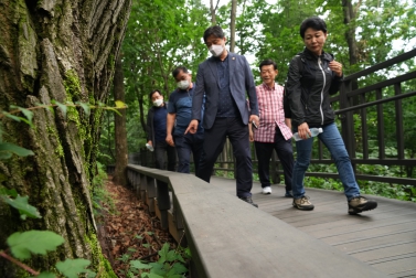 재무건설위원회 현장(불암산 힐링타운) 비교시찰