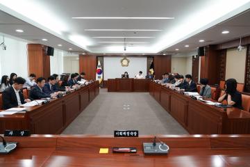 제325회 제1차 정례회 1차 예산결산특별위원회