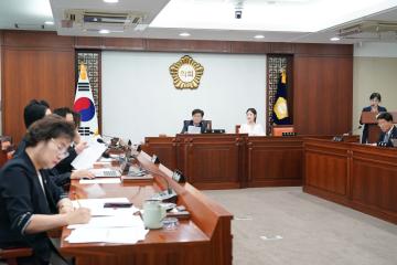 제322회 임시회 재무건설위원회 안건회의