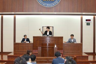 제267회 은평구의회 임시회 제1차 본회의_개회