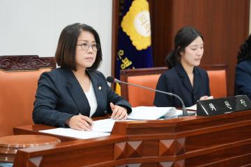 제324회 임시회 재무건설위원회 상하반기 주요업무보고