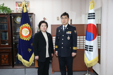 전순홍 서울서부경찰서장 은평구의회 방문