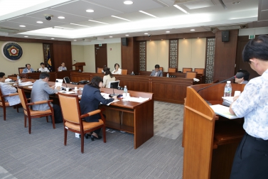 제249회 은평구의회 임시회 상임위원회_주요업무 및 행정사무감사 결과 보고