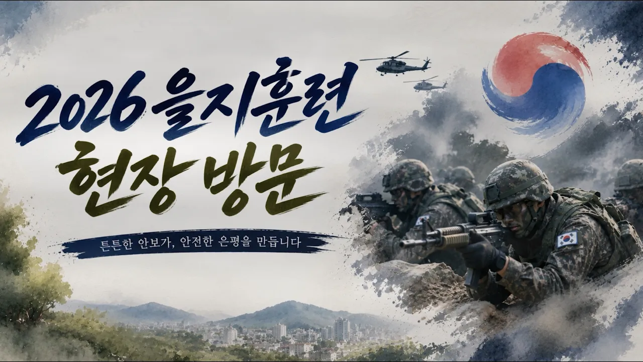 [의정 Vlog] 튼튼한 안보, 안전한 은평｜은평구의회 2026 을지훈련 현장 방문